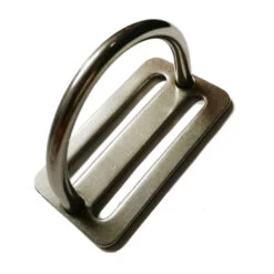 Anneau ESM Inox En D Avec Passe Sangle -Combinaison Soldes Magasin 90