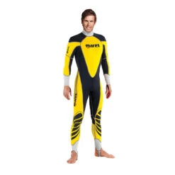 Combinaison PHOTOSUIT MARES -Combinaison Soldes Magasin combinaison photosuit jaune 2