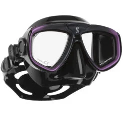 Masque ZOOM EVO SCUBAPRO 15 Masque ZOOM EVO SCUBAPRO -Combinaison Soldes Magasin masque zoom evo noir violet 1