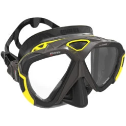 Masque X-WIRE MARES -Combinaison Soldes Magasin noir jaune 2