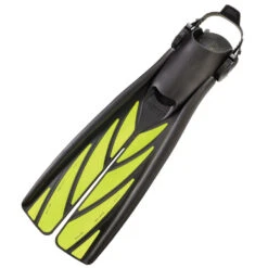 Palmes Reglables SPLITFINS ATOMIC -Combinaison Soldes Magasin palme r glable splitfins jaune 2