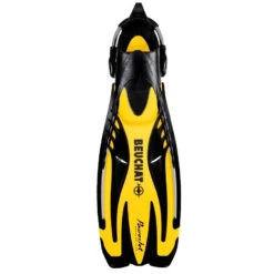 Palmes POWER JET BEUCHAT Réglables à Ressort -Combinaison Soldes Magasin powet jet jaune 3