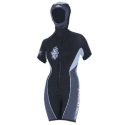 BEUCHAT Surveste FOCEA SPORT 5mm Dame Shorty à Cagoule