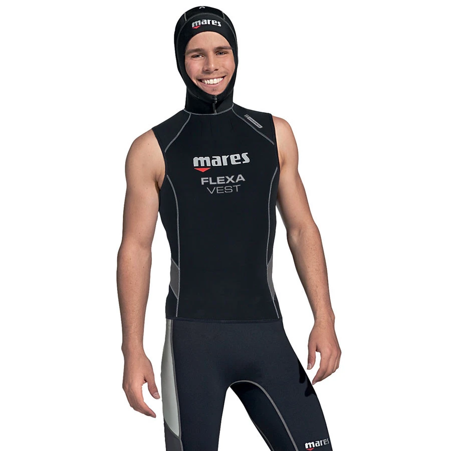 Sous Veste FLEXA MARES 5-3mm Homme à Cagoule 1 Sous Veste FLEXA MARES 5-3mm Homme à Cagoule